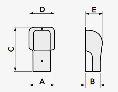 TERMINAL MURAL À BRIDE CARRÉE - - EXCELLENS TMQ