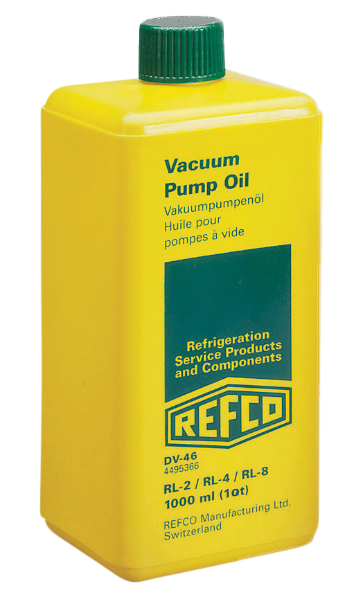 OLIO PER POMPE PER VUOTO 1 LT - DV46 RL-2/4/8, VISCOSITÀ 46 mm2/s a 40°C