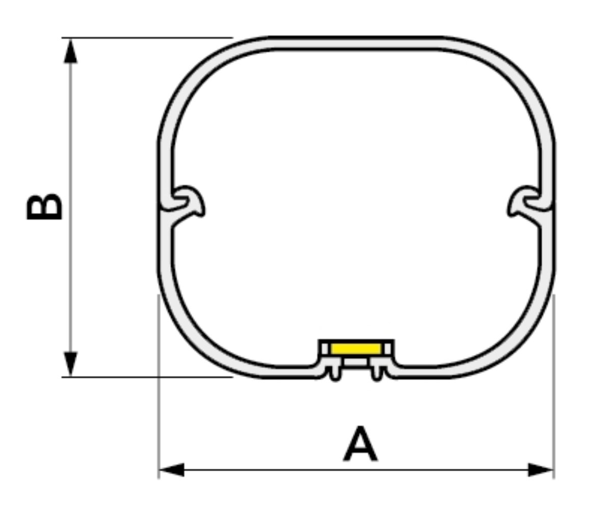 CONDUIT BLANCHE AVEC BULLE TB 72-EXC  - EXCELLENS NEW LINE