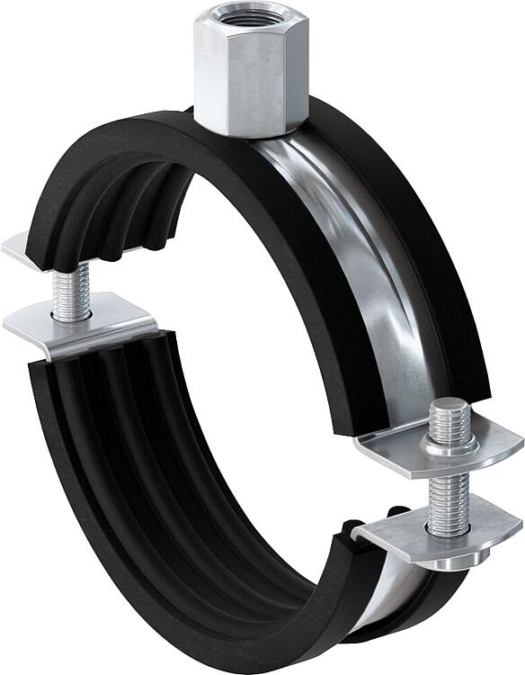 MORSETTO A DUE VITI FRS 63 - 67 M8/M10 ZINCATO, IN DUE PEZZI - nr. cartone = 50 pz