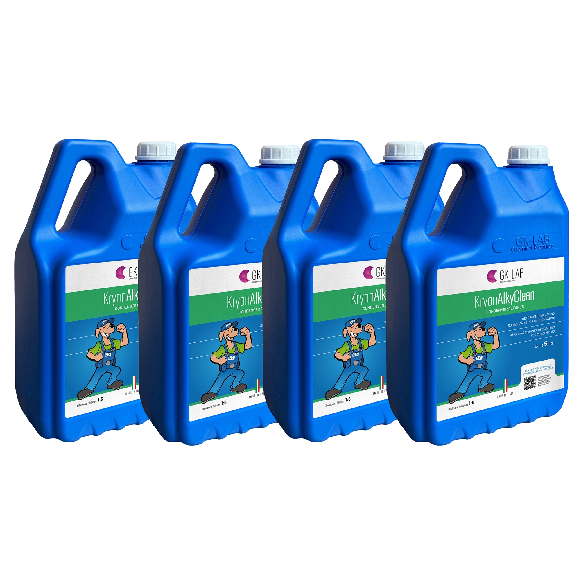 KONDENSATORREINIGER KRYON ALKYCLEAN 5LT.  GENERAL GAS