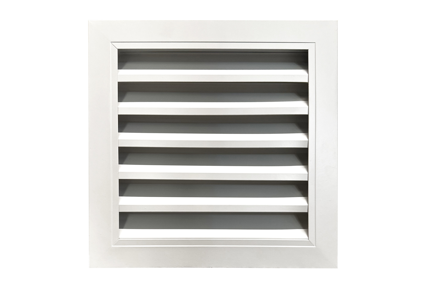 GRILLE IMPERMÉABLE EN ALUMINIUM BLANC 653X653 