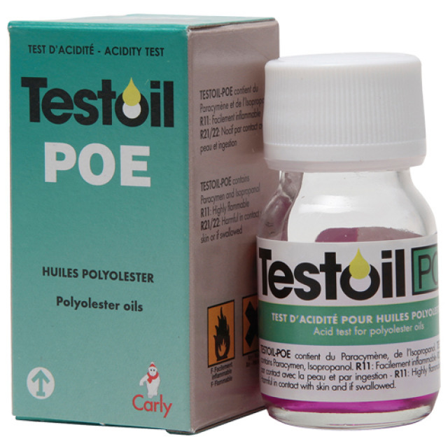 ÖL-SÄURETESTER FÜR POLYOLESTER-ÖLE 