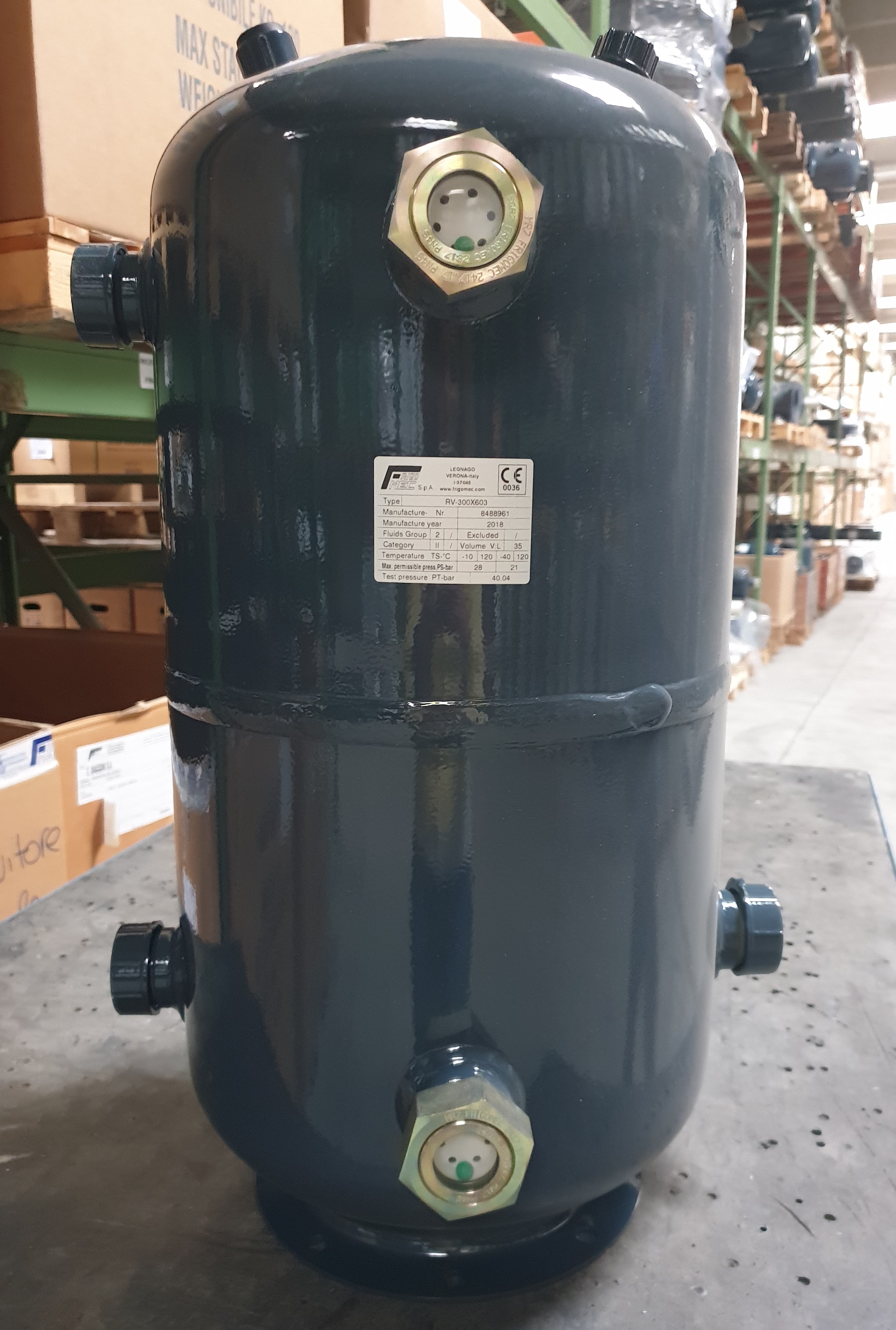 STEHSAMMLER 35 LITER-ESA 28 BAR 