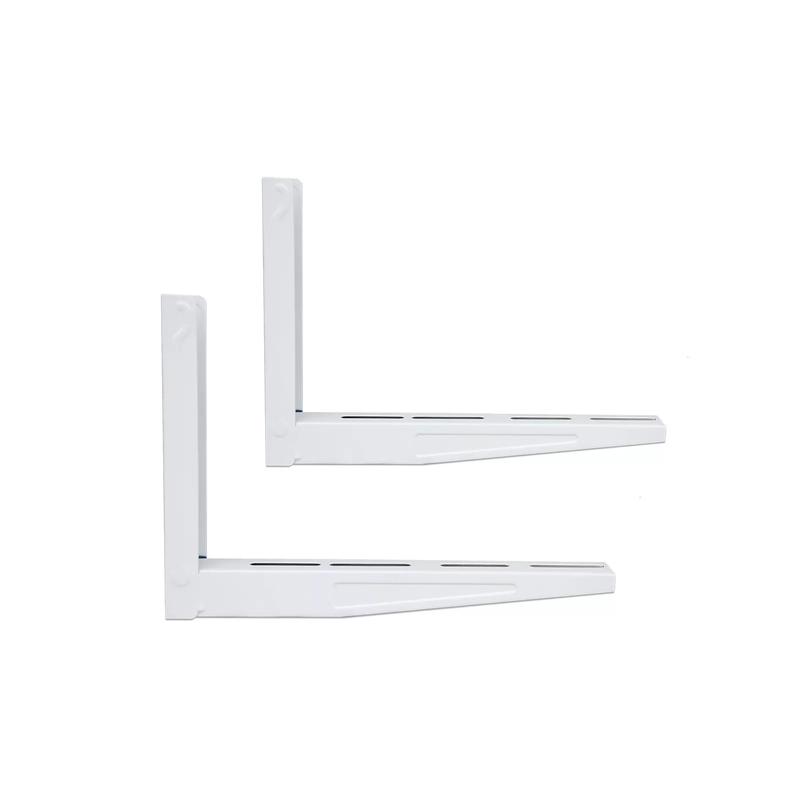 SUPPORT EN ACIER VERNI AD "L" - 320 x 530 mm (2 Pc) 
