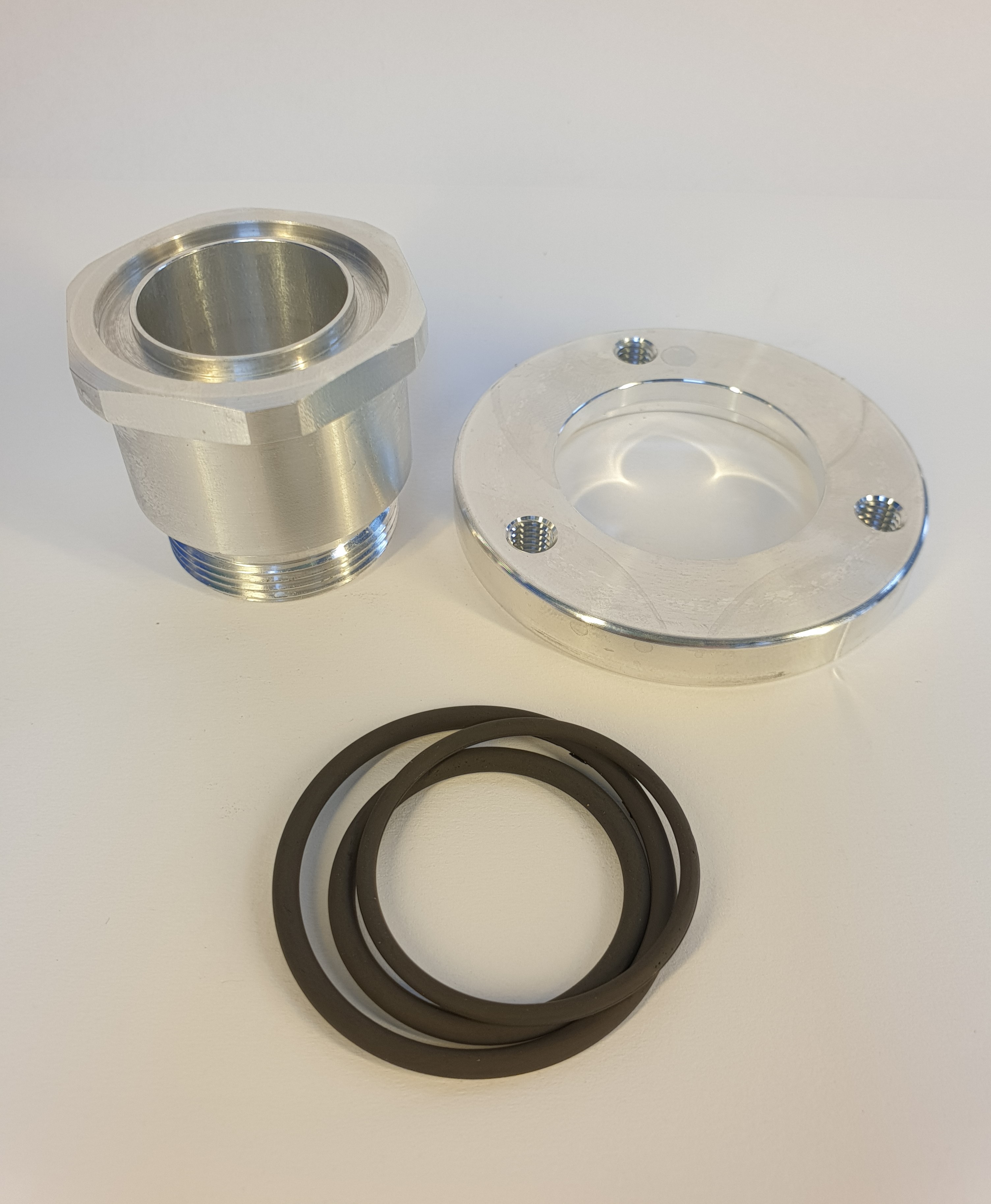 OM0-CBB ADATTATORE A VITE  1-1/8"-18 UNEF CON ATTACCO FILETTATO 