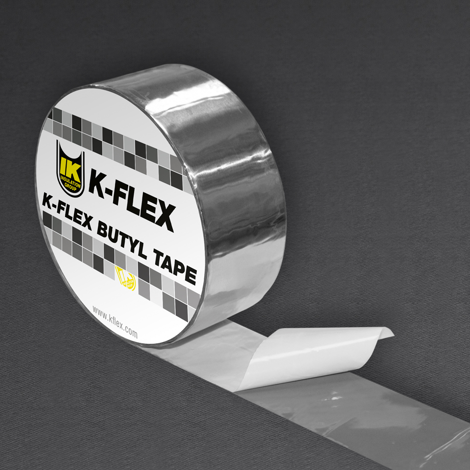 K-FLEX AL CLAD TAPE-BUTYL-1050 Épaisseur: mm 333 - Lungh.: 10 m