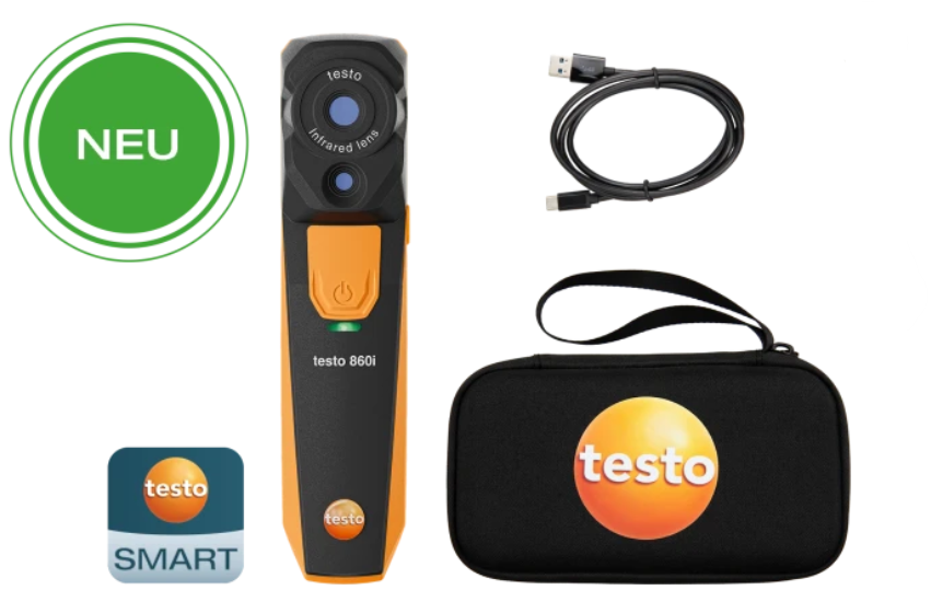 TESTO 860i SET - TERMOCAMERA WIRELESS PER SMARTPHONE 