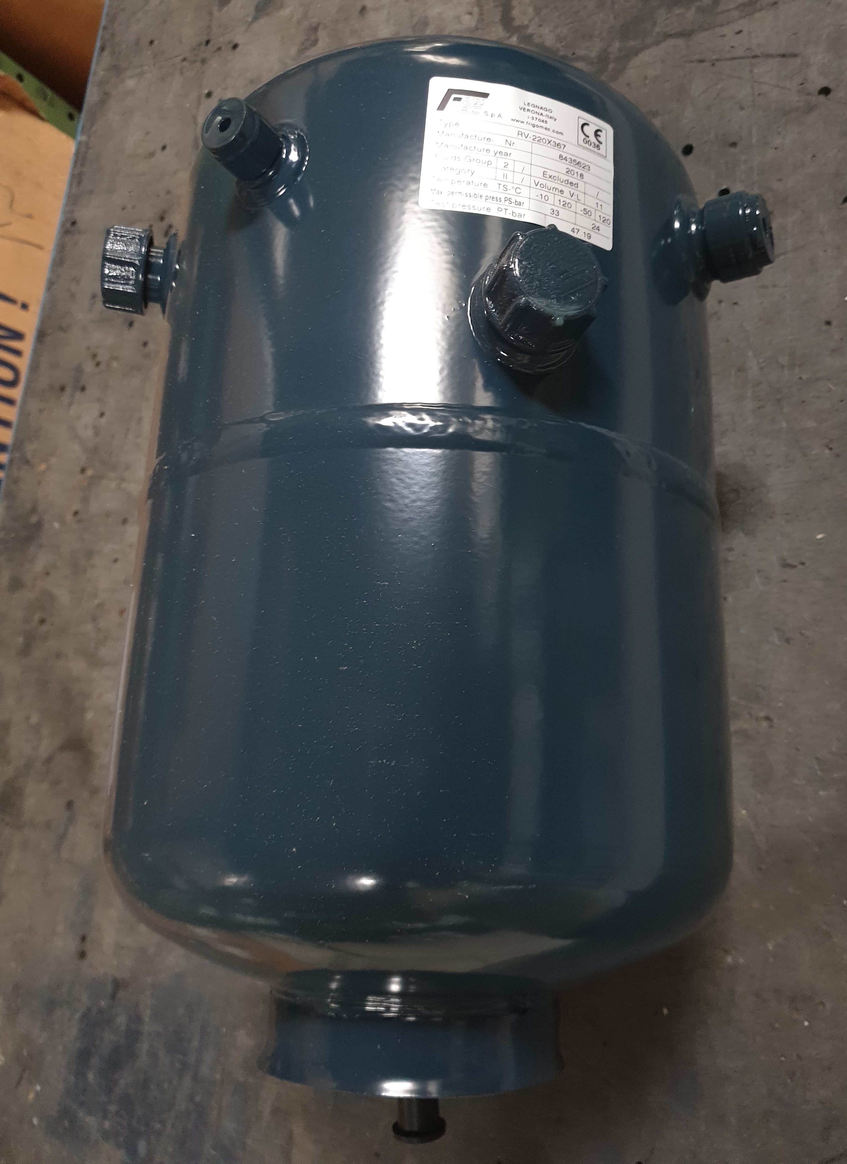 STEHSAMMLER 11 LITER 33 BAR 