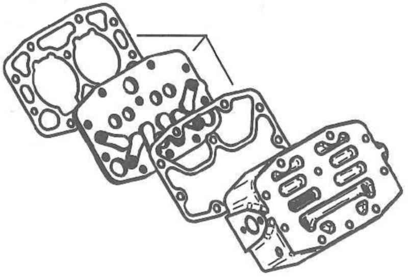 PIASTRA VALVOLE DORIN COD. 1PCB098 