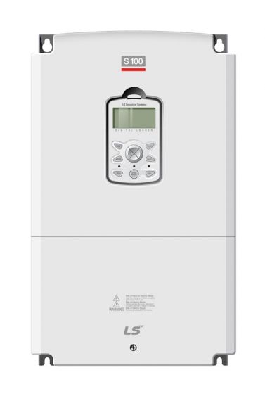  INVERTER LSIS 37  kW IP20 - LSLV0370S100-4COFDS MIT EMV-FILTER, TASTATUR, SICHERHEITSSTOPP UND INDUKTION