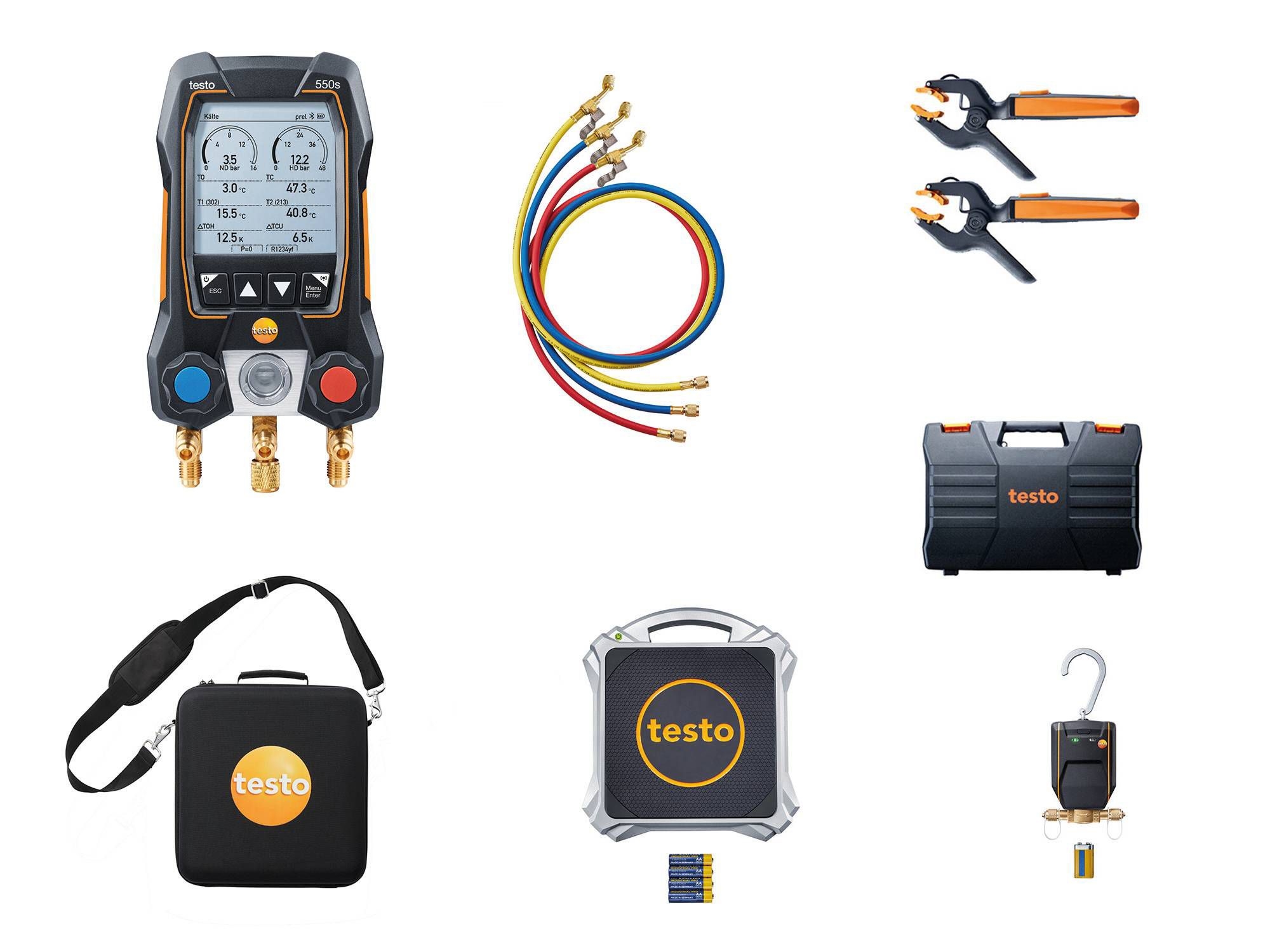 TESTO 550s - KIT DE DÉMARRAGE POUR POMPE Â CHALEUR