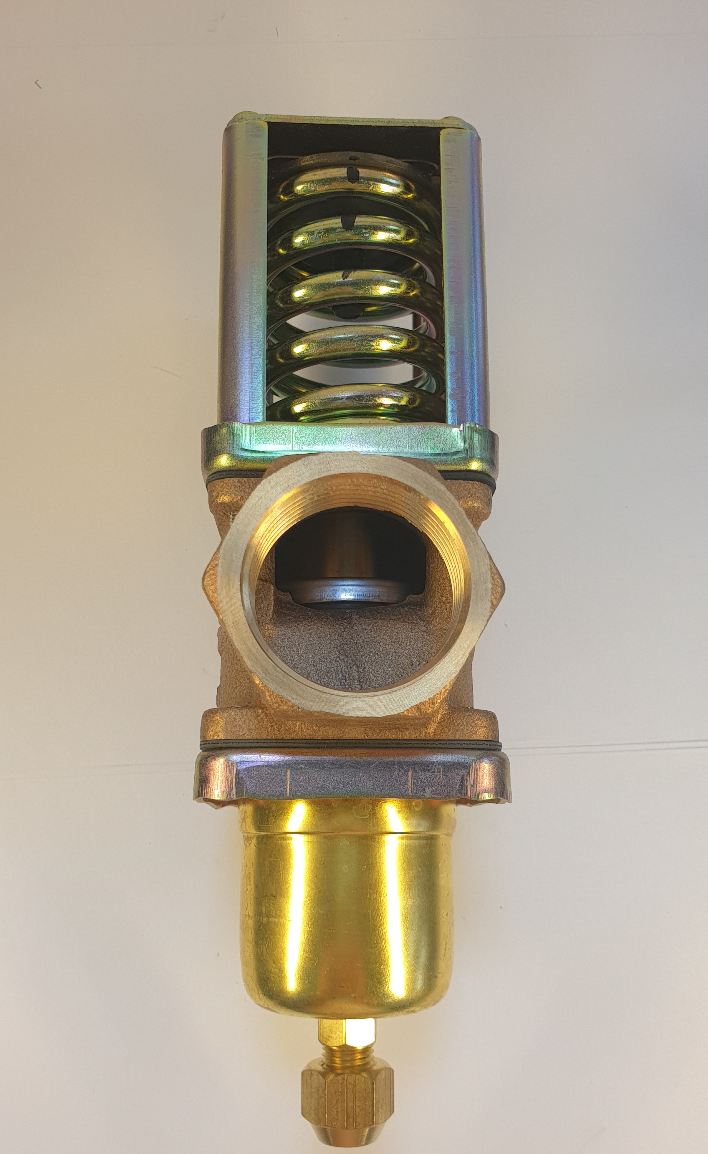 VALVOLA ACQUA 2 VIE SAGINOMYA 1" NPT PRESSIONE 6-18 BAR 