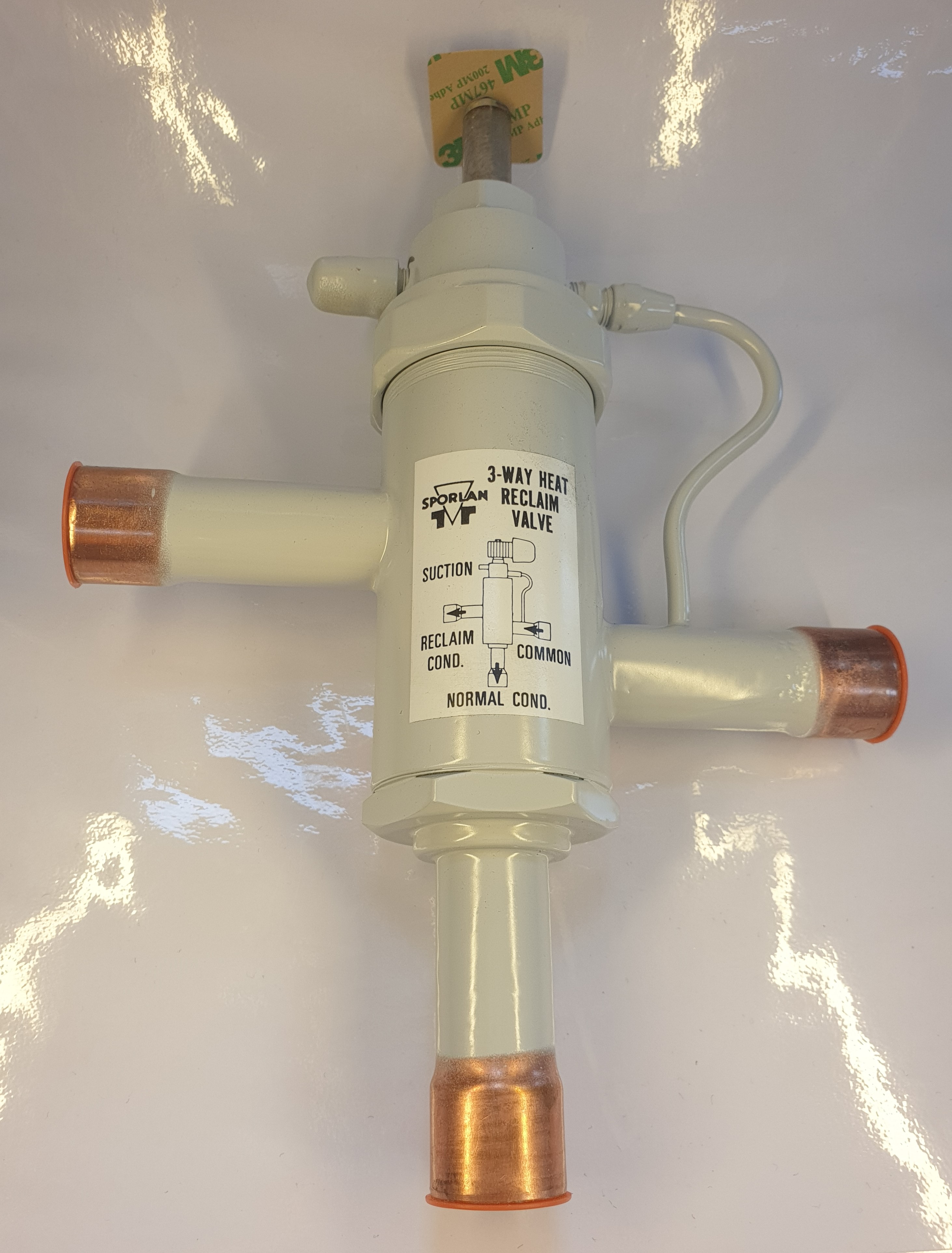 VANNE POUR GAZ 3-VOIES 1 3/8" ODF - COD. 3782-00 12D11C LESS COIL MKC2