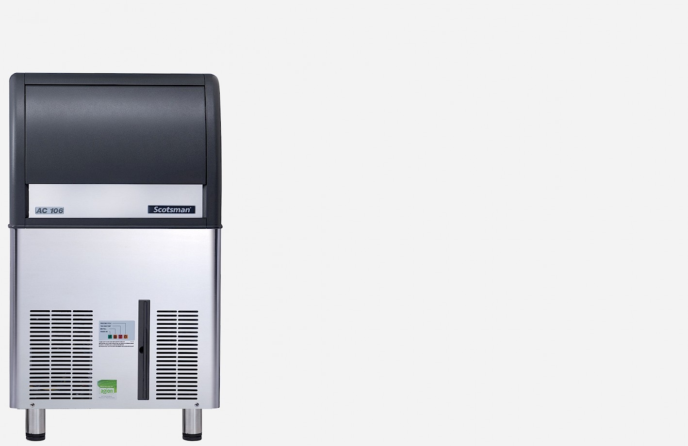 MACHINE À GLAÇON EN CUBES GOURMET AC 107 AS - Medium Gourmet 20 g Ø 30 x H 34 mm (R290)