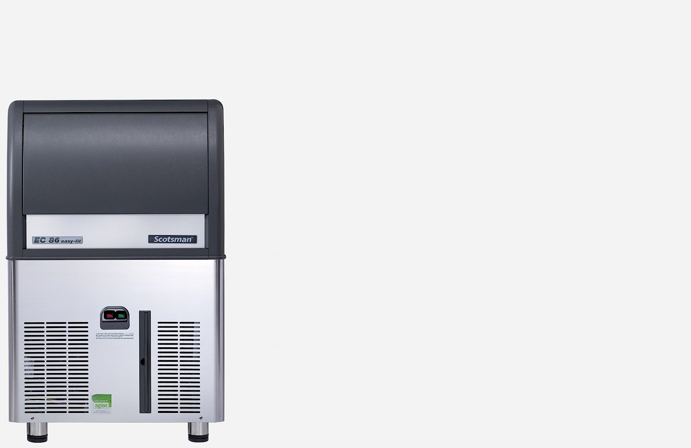 MACHINE À GLAÇON EN CUBES GOURMET EC 87 WS OX - Medium Gourmet 20 g Ø 30 x H 34 mm (R290)