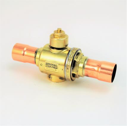 VANNE À BILLE SANS SCHRADER 2 VOIES 8 mm 5/16" ODS FÜR CO2  R744 CO2 SUBCRITICAL - ECO REFRIGERATION