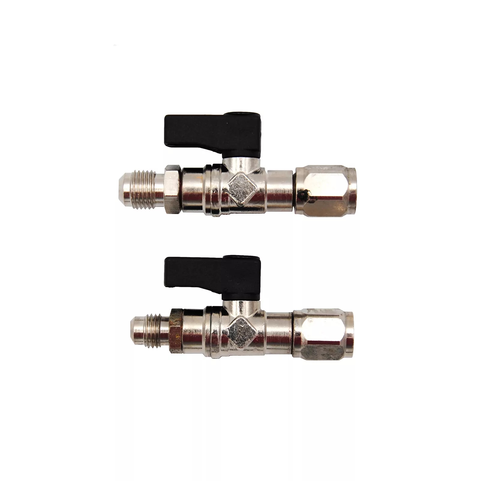 RUBINETTO PER GAS R32 + R290 1/2" ACME  SINISTRO  FISSO  FEMMIMA x 1/4" SAE M. 