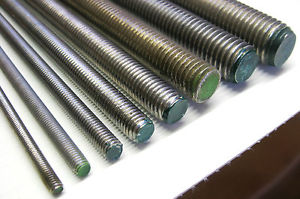 TIGE FILETÉE ACIER ZINGUÉ M8X1000 1 TIGE = 1 MT