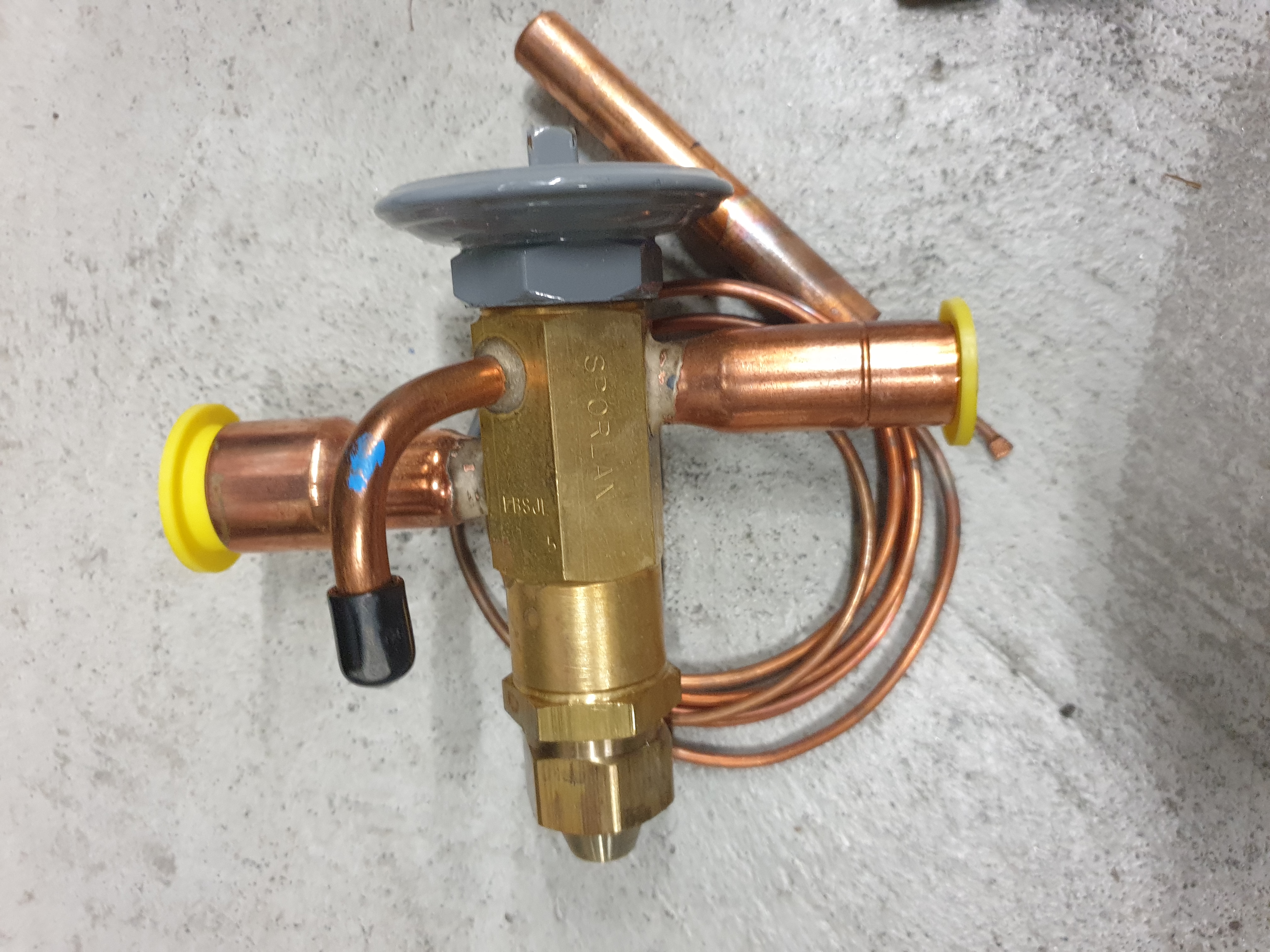 VALVOLA ESPANSIONE EBSSE-7-1/2-ZP ODF - COD. 163509 EBSSE-7-1/2-ZP 5X7 ODF 60"