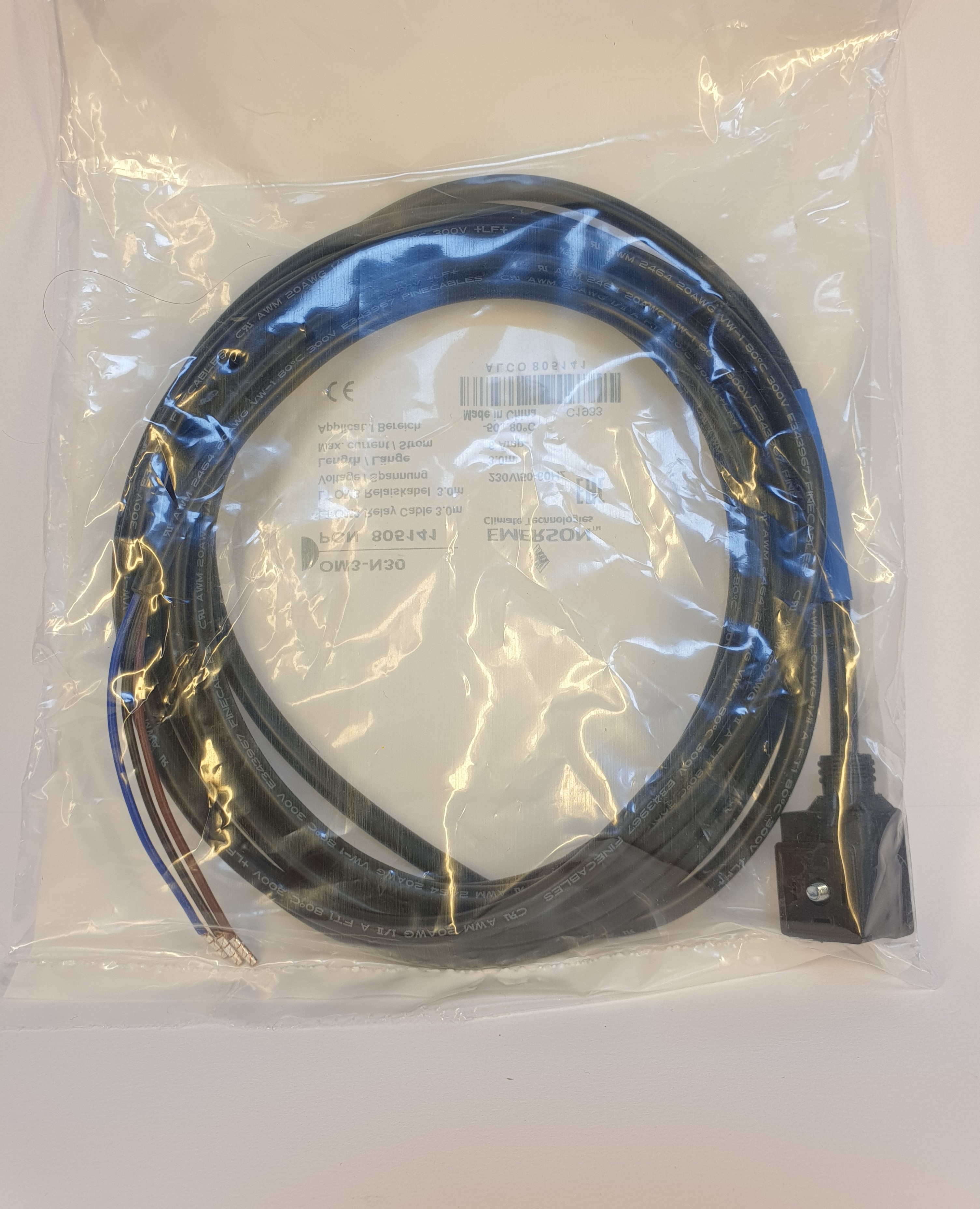 OM3-N30 CAVO RELÈ ALLARME LT 3M/230V (Nuovo) sostituisce articolo codice 805141