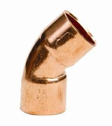 GOMITO FF 45° 4 1/8" S - W 03073 WE-504 - MUELLER - 104.78 mm - 4-1/8" 